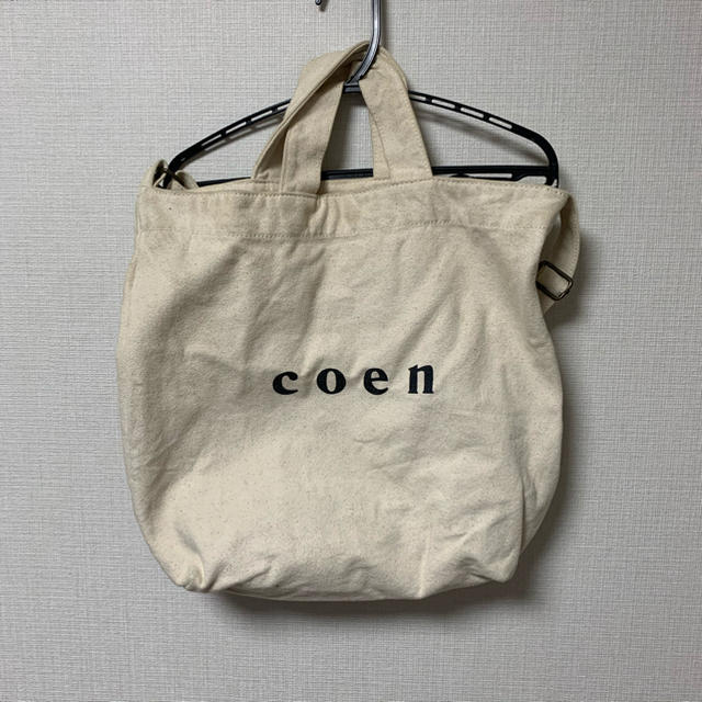 coen(コーエン)のcoen 2WAYトートバッグ レディースのバッグ(トートバッグ)の商品写真