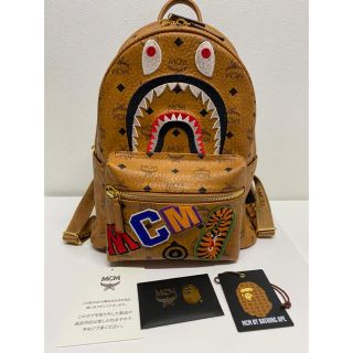 エムシーエム(MCM)のMCM X BAPE SHARK STARK BACKPACK(バッグパック/リュック)