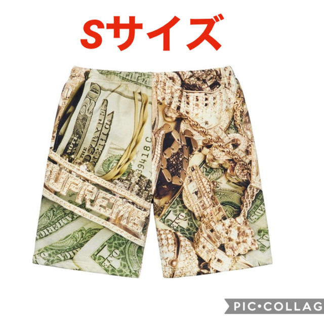 Supreme(シュプリーム)のsサイズ 送料込み supreme Bling Sweatshort メンズのパンツ(ショートパンツ)の商品写真