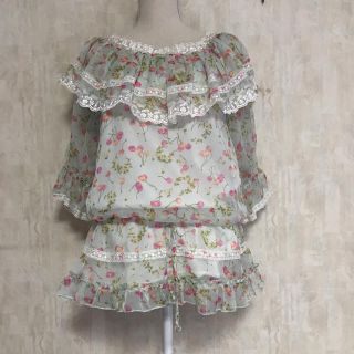 セシルマクビー(CECIL McBEE)のsamo様専用…CECIL  Mc  ᗷEEさくらんぼ柄チュニック(チュニック)