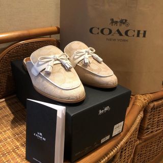 コーチ(COACH)の◆K様専用　新品BOX付き/バンブーサンダル (サンダル)