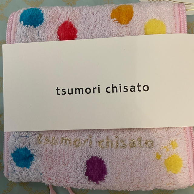 TSUMORI CHISATO(ツモリチサト)のお値下げしました！【新品＊未使用】ツモリチサト　ハンカチタオルポーチ レディースのファッション小物(ハンカチ)の商品写真