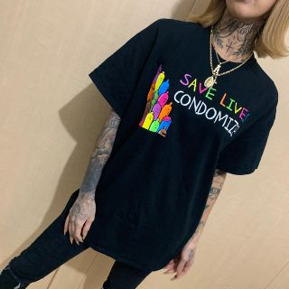 コンドームTシャツ(Tシャツ(半袖/袖なし))