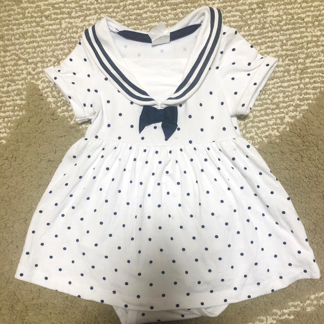 H&M(エイチアンドエム)のH&M ワンピース ロンパース キッズ/ベビー/マタニティのベビー服(~85cm)(ワンピース)の商品写真