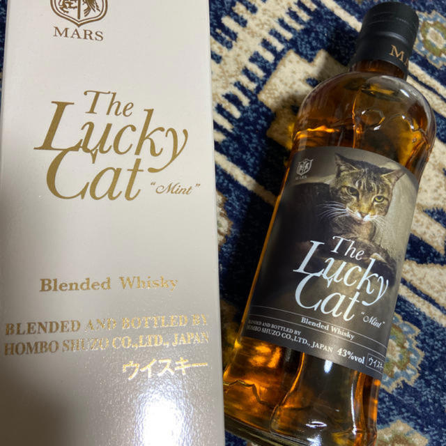 新発売 Cat Lucky 終売品　The Mint ラッキーキャット　ミント   ウイスキー