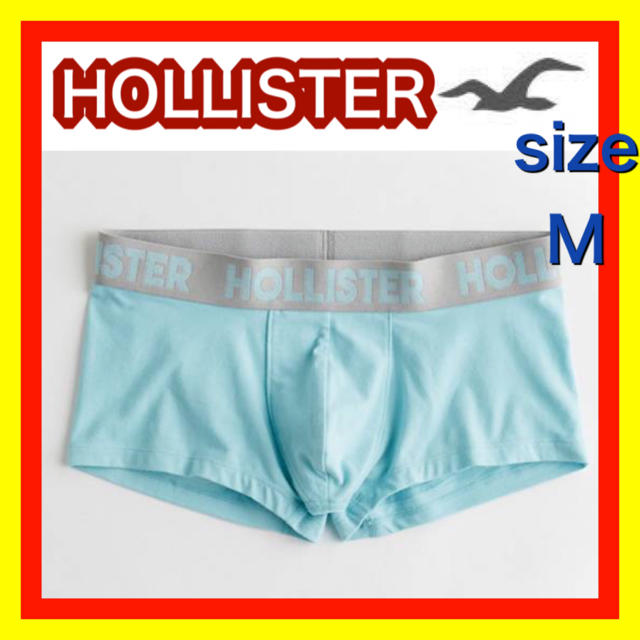 Hollister(ホリスター)の19ホリスター  HOLLISTER ボクサーパンツ　正規品　　ビッグロゴ　M メンズのアンダーウェア(ボクサーパンツ)の商品写真