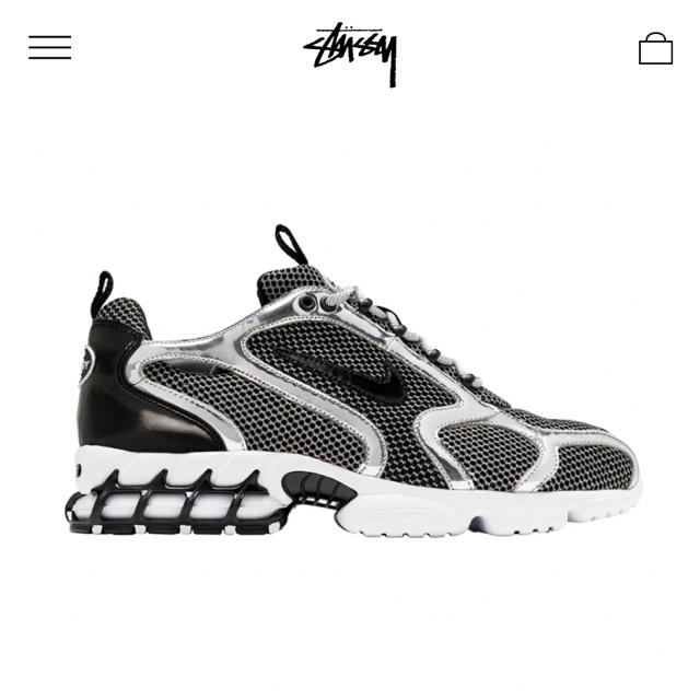 STÜSSY / NIKE AIR ZOOM SPIRIDON CAGE 2