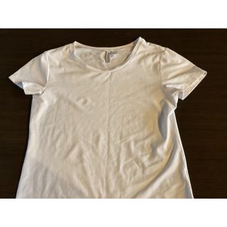 エイチアンドエム(H&M)のhm 白T  サイズL(Tシャツ/カットソー(半袖/袖なし))