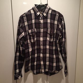 ザラ(ZARA)のチェックシャツ❤︎黒(シャツ)