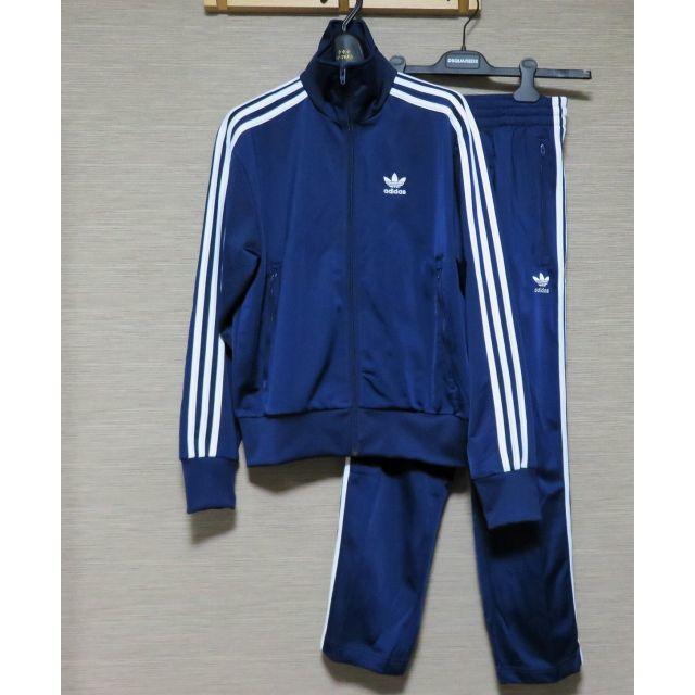 adidas(アディダス)の新品 adidas FIREBIRD セットアップ XS メンズ ネイビー メンズのトップス(ジャージ)の商品写真