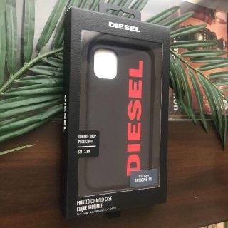 ディーゼル(DIESEL)の新作★ディーゼル iPhone11 ケース ロゴ レッド DIESEL 希少(iPhoneケース)