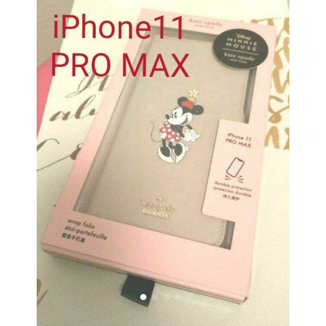 ☆iPhoneケース ケイトスペード＆ミニーマウスiPhone11PRO MAX
