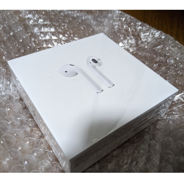 オーディオ機器【新品未開封】Apple Airpods 第2世代 MV7N2J/A