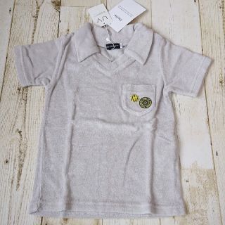 ベベ(BeBe)の[新品・未使用]★べべ★パイル素材襟付きTシャツ★110(Tシャツ/カットソー)