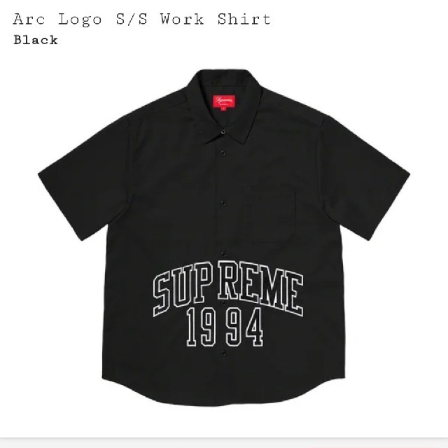 Supreme 2020SS arc logo s/s work シャツ