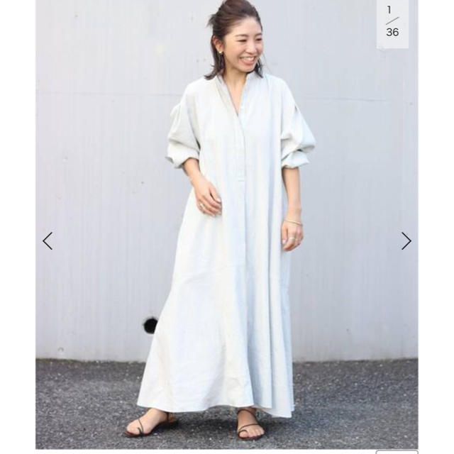 ロングワンピース/マキシワンピースPlage Flare Hem SH ワンピース　プラージュ