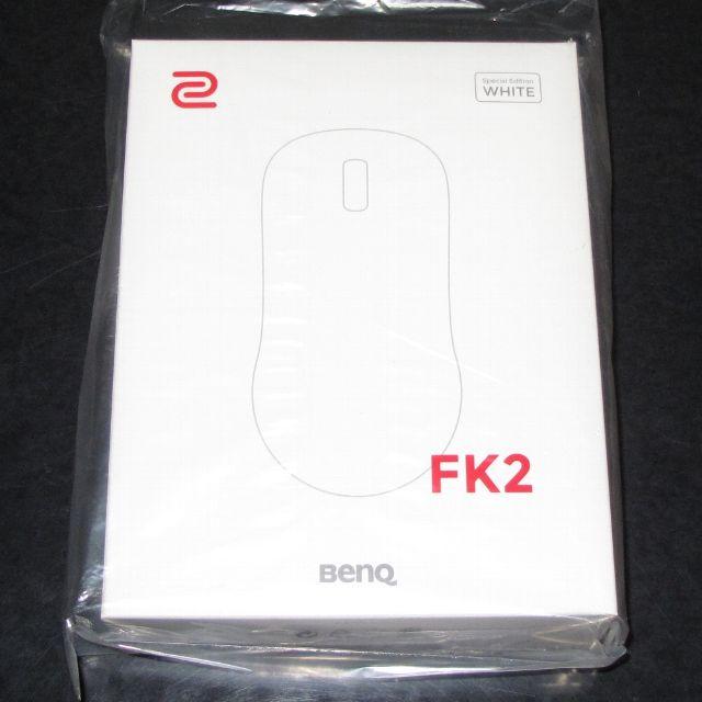 BenQ Zowie FK2 White ゲーミングマウス（白）新品未開封スマホ/家電/カメラ