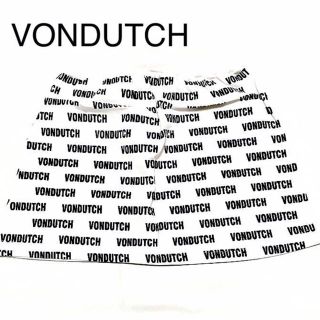 未使用品★VONDUTCH★ロゴ総柄、ルームウェア、ミニスカート(ミニスカート)