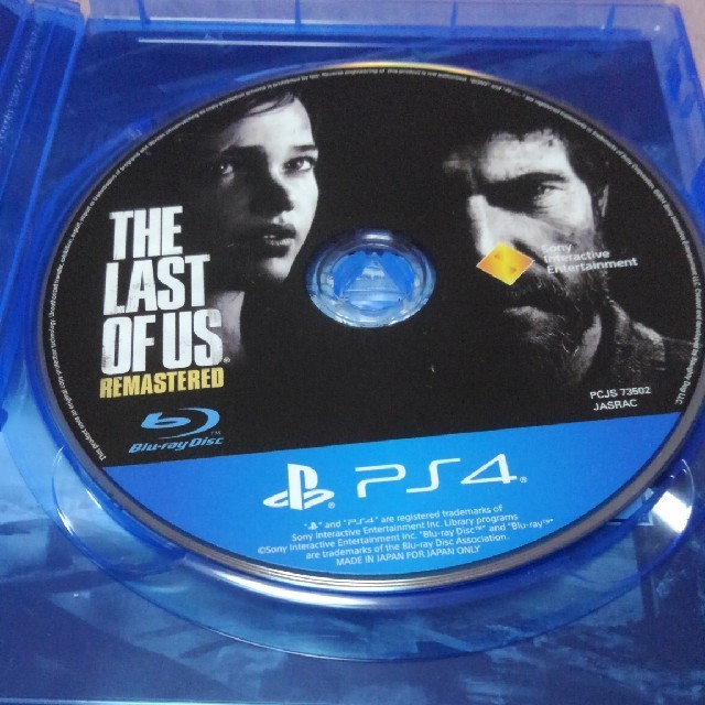 PlayStation4(プレイステーション4)のThe Last of Us Remastered（ラスト・オブ・アス リマスタ エンタメ/ホビーのゲームソフト/ゲーム機本体(家庭用ゲームソフト)の商品写真