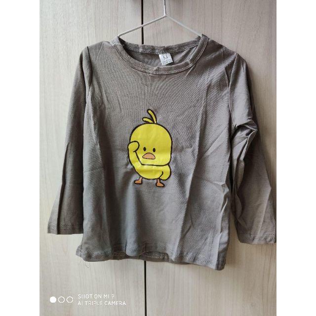 薄手カットソー　ひよこちゃん キッズ/ベビー/マタニティのキッズ服女の子用(90cm~)(Tシャツ/カットソー)の商品写真