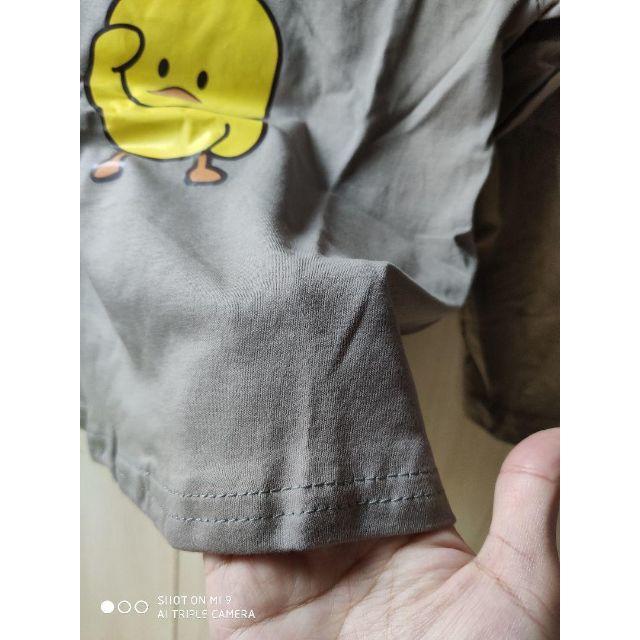 薄手カットソー　ひよこちゃん キッズ/ベビー/マタニティのキッズ服女の子用(90cm~)(Tシャツ/カットソー)の商品写真