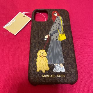 マイケルコース(Michael Kors)のマイケルコーススマホケースiPhone11 ボックス不要(モバイルケース/カバー)