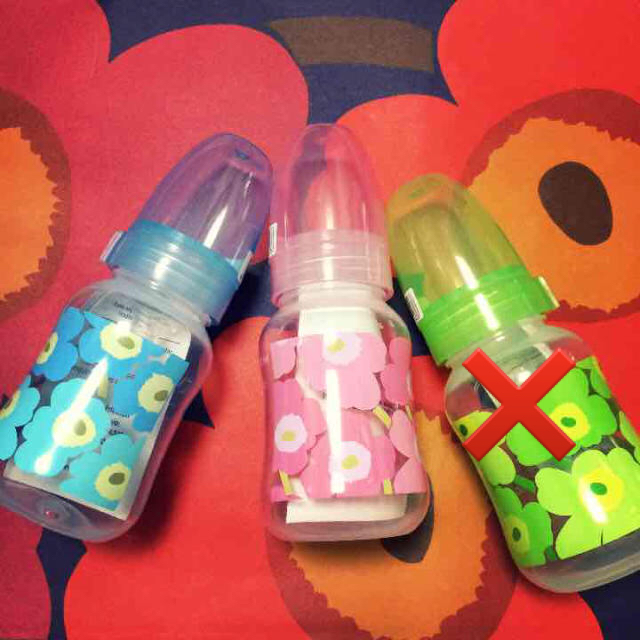 marimekko(マリメッコ)のマリメッコ哺乳瓶 キッズ/ベビー/マタニティの授乳/お食事用品(哺乳ビン)の商品写真