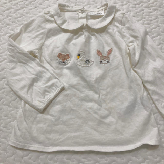 NEXT(ネクスト)のnext ウサギ & フローラル Tシャツ 2枚　ロンT カットソー　チュニック キッズ/ベビー/マタニティのベビー服(~85cm)(シャツ/カットソー)の商品写真