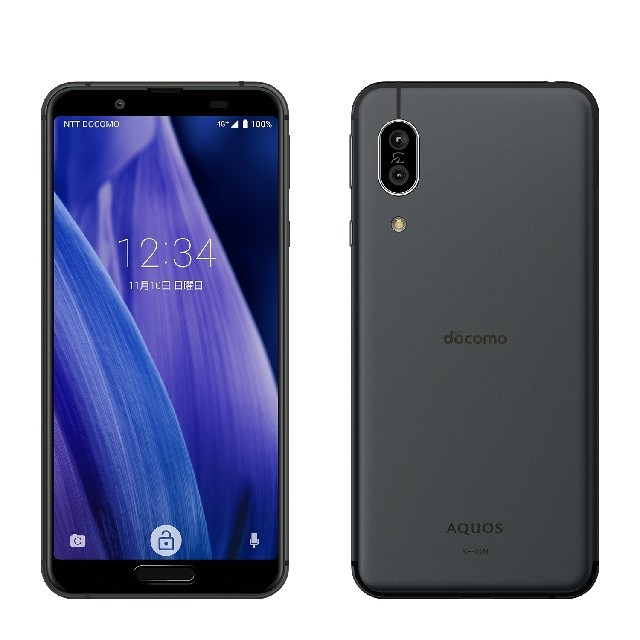 AQUOS sense3 docomo sh-02m ブラック