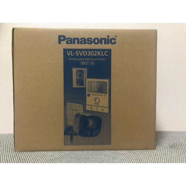 Panasonic(パナソニック)のPanasonic ワイヤレスカメラ付きテレビドアホン　VL-SVD302KLC スマホ/家電/カメラのスマホ/家電/カメラ その他(防犯カメラ)の商品写真