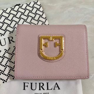 フルラ(Furla)の新品  フルラ  二つ折り財布  カメリアピンク　ベルヴェデーレ(財布)