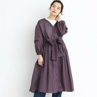 ドットアンドストライプスチャイルドウーマン(Dot&Stripes CHILDWOMAN)のDot & Stripes 80ローン ウエストリボン ワンピース(ロングワンピース/マキシワンピース)