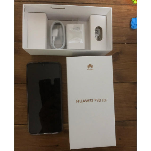 HUAWEI P30 lite ミッドナイトブラック 64 GB SIMフリーの通販 by こ