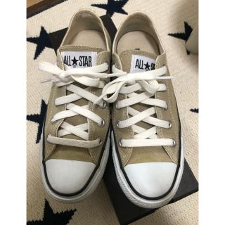 コンバース(CONVERSE)のコンバース オールスター ベージュ(スニーカー)