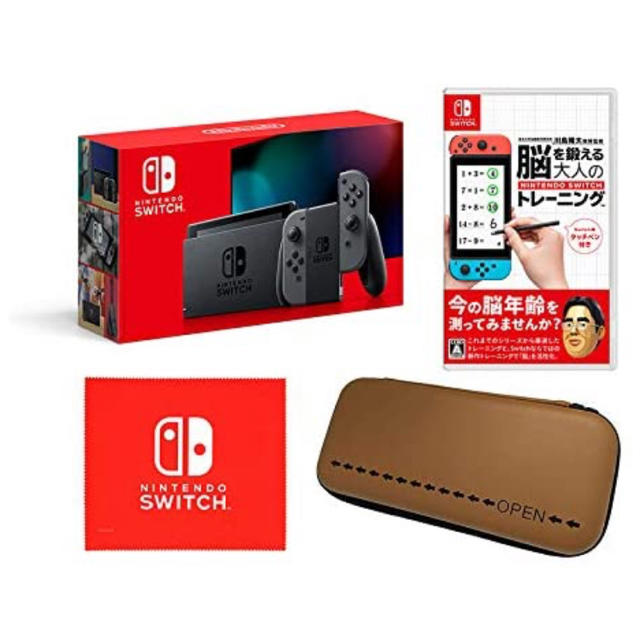 Nintendo Switch(ニンテンドースイッチ)の任天堂　スイッチ　セット　新品　本体 エンタメ/ホビーのゲームソフト/ゲーム機本体(家庭用ゲーム機本体)の商品写真