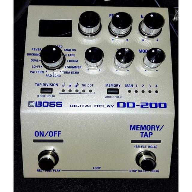 オシャレ　Delay　Digital　ディレイ　エフェクター　10200円　BOSS　DD-200