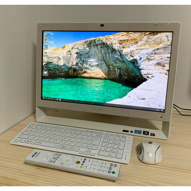 SONY(ソニー)のVAIO  タッチパネル W録画 i5  SSD Win10Pro Office スマホ/家電/カメラのPC/タブレット(デスクトップ型PC)の商品写真