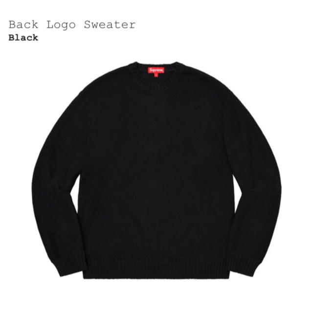 Supreme(シュプリーム)のsupreme Mサイズ Back Logo Sweater シュプリーム  メンズのトップス(ニット/セーター)の商品写真