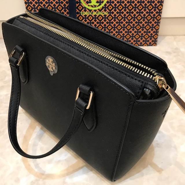 バッグTORY BURCH  EMERSON MINI TOP ZIP TOTE