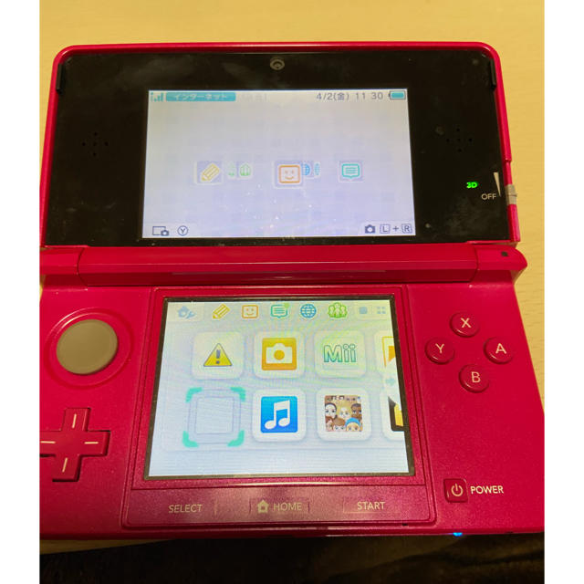 ニンテンドー3DS(ニンテンドー3DS)の３ＤＳ ケース付き エンタメ/ホビーのゲームソフト/ゲーム機本体(携帯用ゲーム機本体)の商品写真