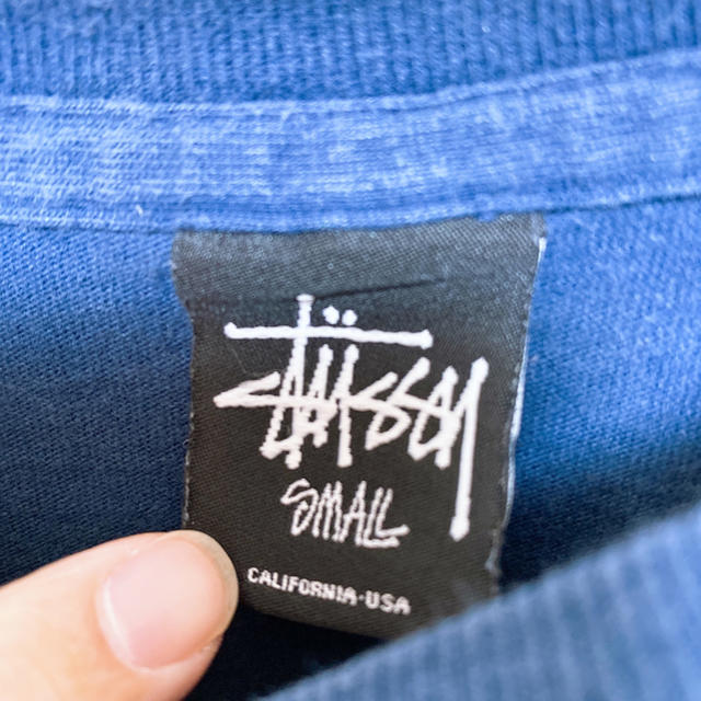 STUSSY(ステューシー)の【激レア‼︎】ステューシー◎ワールドツアーロゴ 両面プリント ロングTシャツ メンズのトップス(Tシャツ/カットソー(七分/長袖))の商品写真