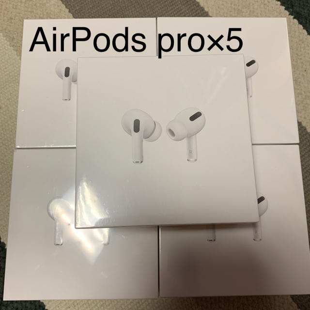 本店は Apple - AirPods pro 5個 ヘッドフォン/イヤフォン - www ...