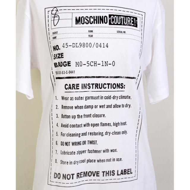 MOSCHINO(モスキーノ)のモスキーノ　　Ｔシャツ レディースのトップス(Tシャツ(半袖/袖なし))の商品写真