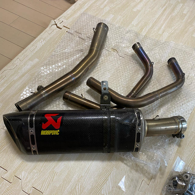 公式の店舗 ユーロダイレクトAkrapovic Optional Header SS for Kawasaki Ninja 250 2018 :: E- K4R1