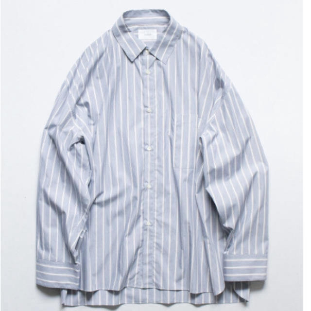 stein OVERSIZED DOWN PAT STRIPE SHIRTトップス