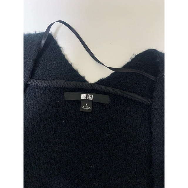 UNIQLO(ユニクロ)のニットロングコート レディースのジャケット/アウター(ロングコート)の商品写真