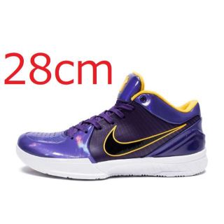 ナイキ(NIKE)のUNDEFEATED NIKE KOBE 4 COURT PURPLE 28cm(スニーカー)