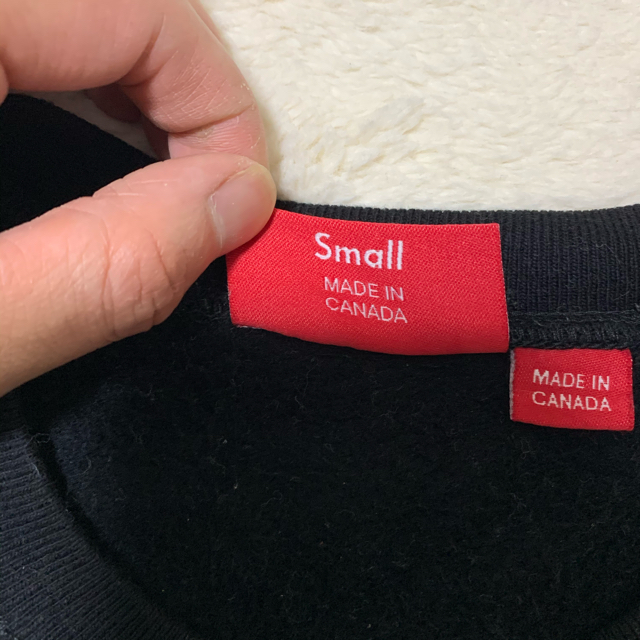 15aw supreme box logo  crewneck