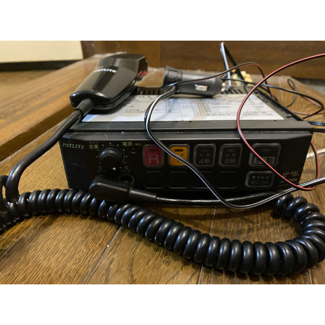 パトライト サイレンアンプ SAP-500BWK シガー配線済み フル パトライト サイレンアンプ SAP-500BWK シガー配線済み フル