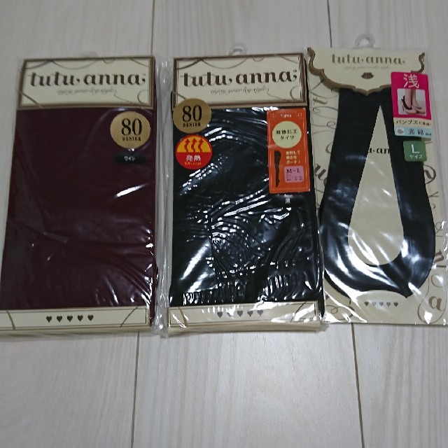 tutuanna(チュチュアンナ)のチュチュアンナ タイツ 靴下セット レディースのレッグウェア(ソックス)の商品写真